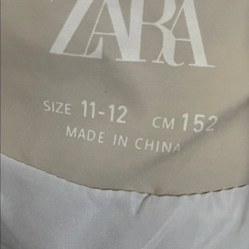 Zara Women's Tan Double-Breasted Trench Coat - Picture 10 of 10